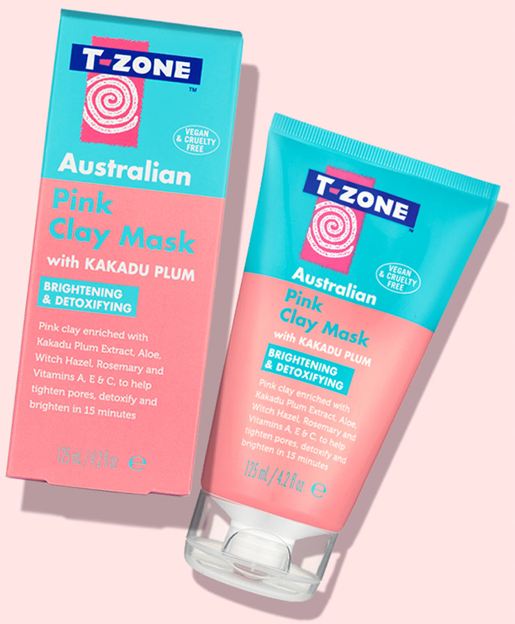 Australian Pink Clay Mask T Zone